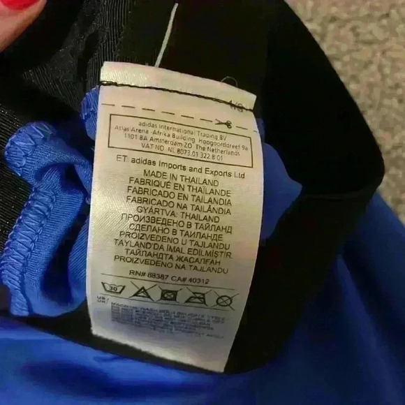 Blue and black adidas climcool leggings size small‎ - Picture 6 of 7